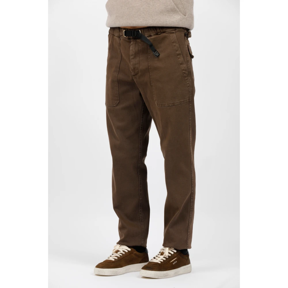 White Sand Lange Broek met Zakken Brown Heren