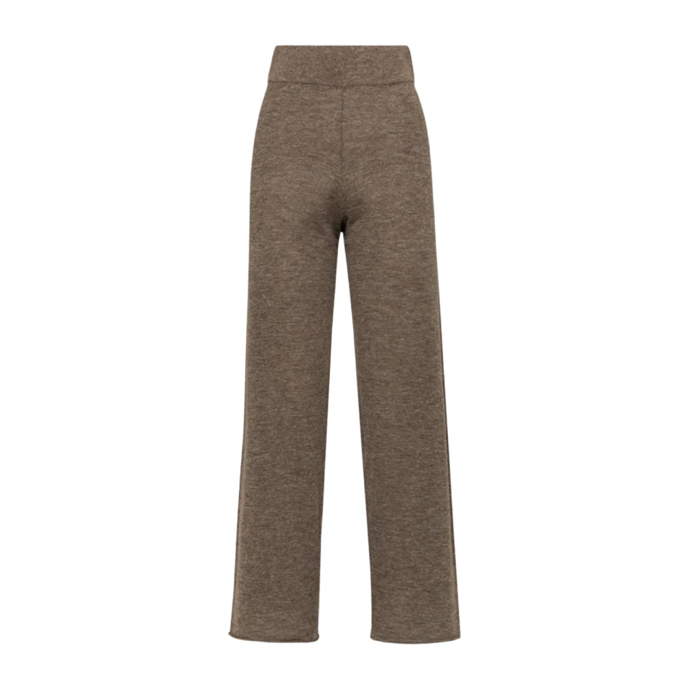 Alpha Studio Stijlvolle Herenbroek Brown Dames