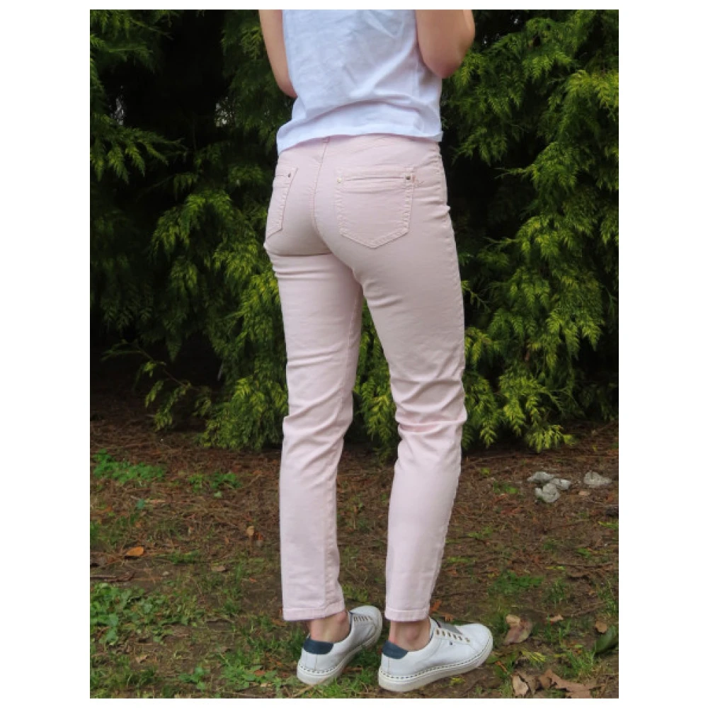 Islow Clara Gestreepte Broek Beige Dames