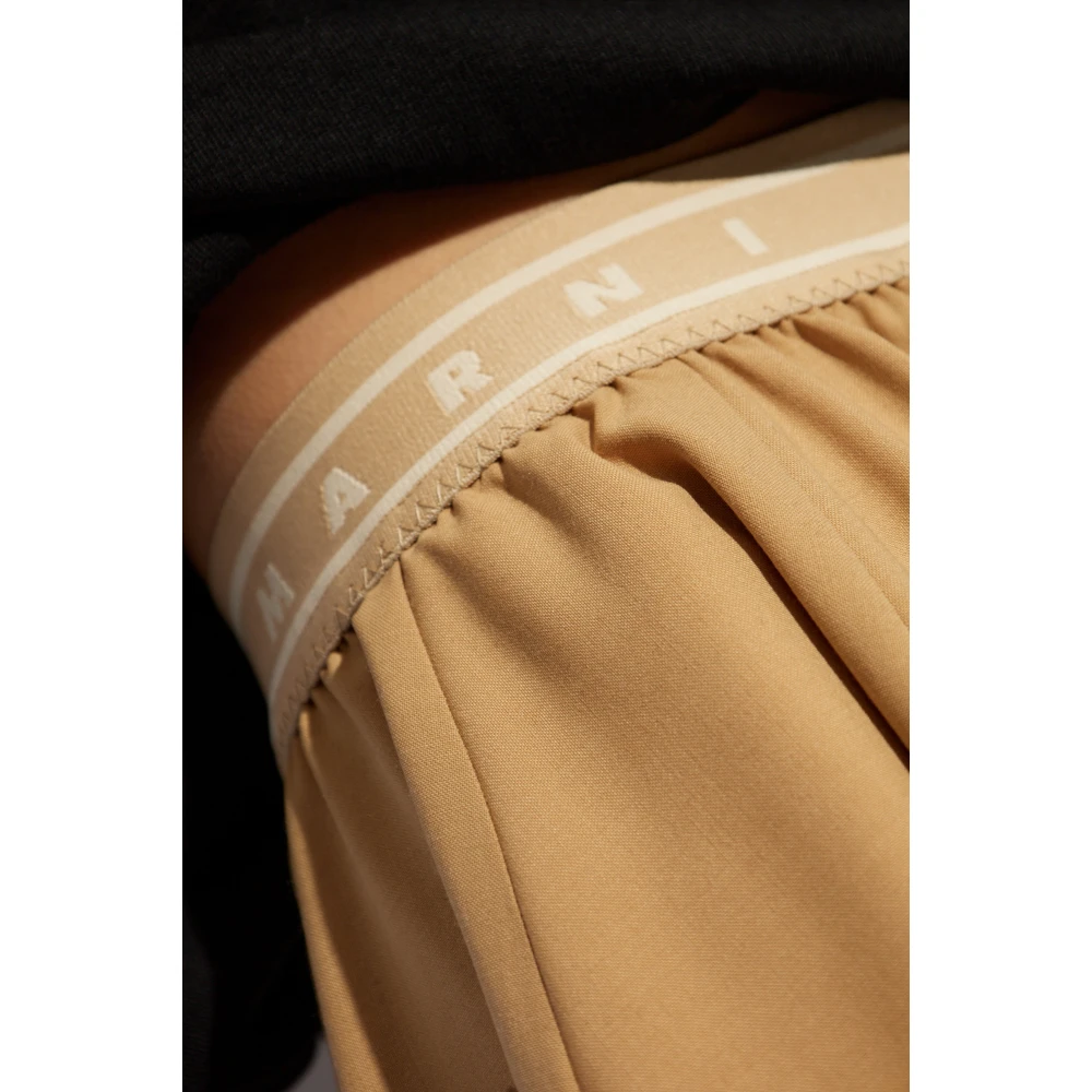 Marni Rok met zakken Beige Dames