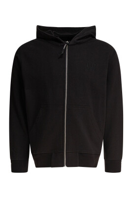 black-sweatshirt-with-adjustable-hood