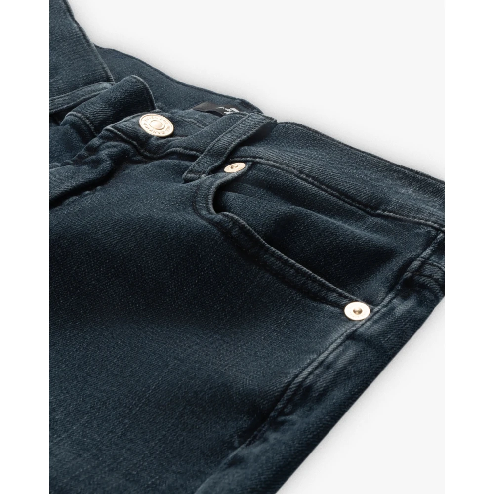 7 For All Mankind Bootcut Denim Jeans Blue Heren