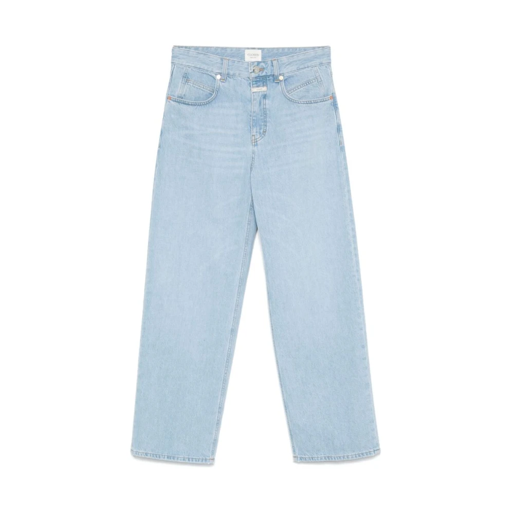 Closed Himmelblå Klassiska Fem Fickor Jeans Blue, Dam