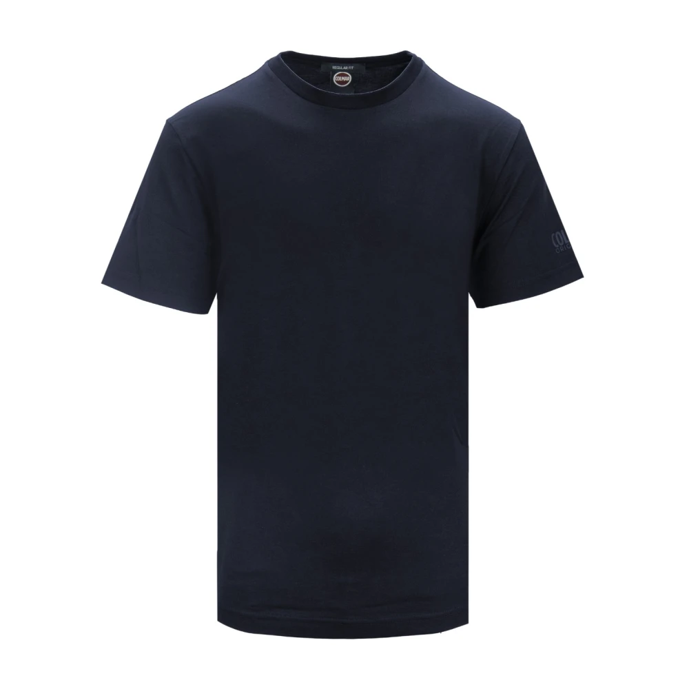 Colmar Mannelijk Blauw Tops Heren, 2XL, Katoen, T-Shirt Met Ronde Hals Van Katoen