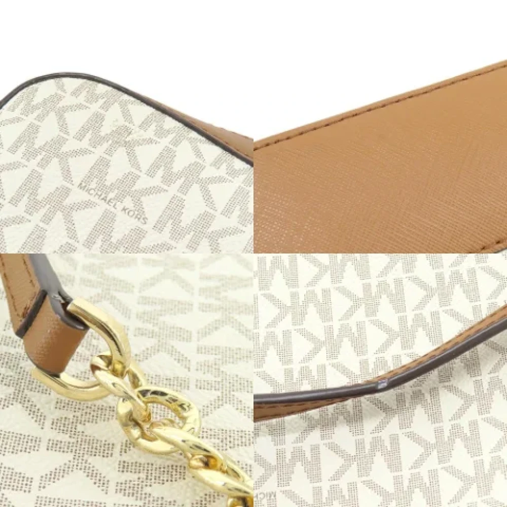 Michael Kors Pre-owned Plastic shoulder-bags Beige Dames
