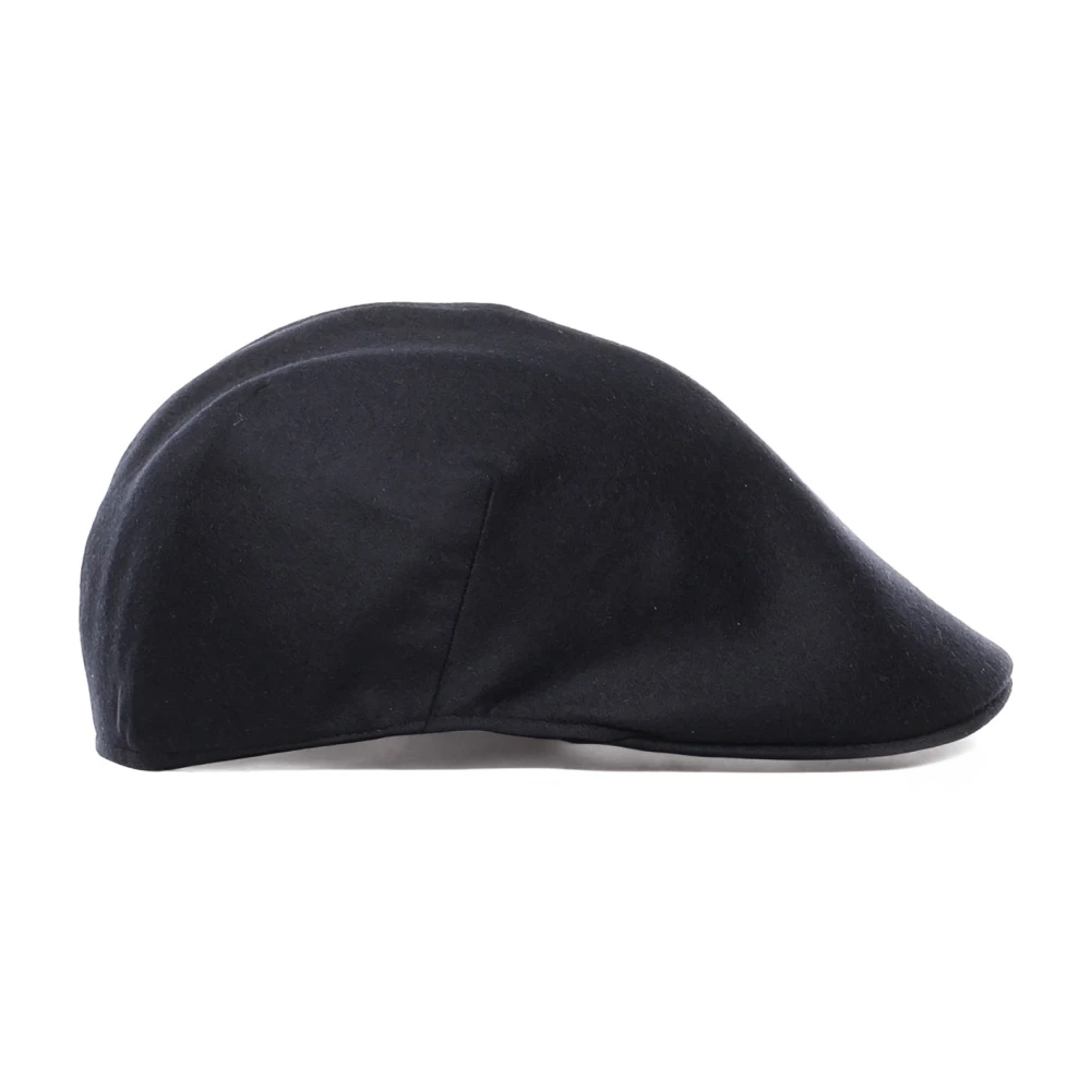 Borsalino Zwarte wollen eendenhoed Black Unisex