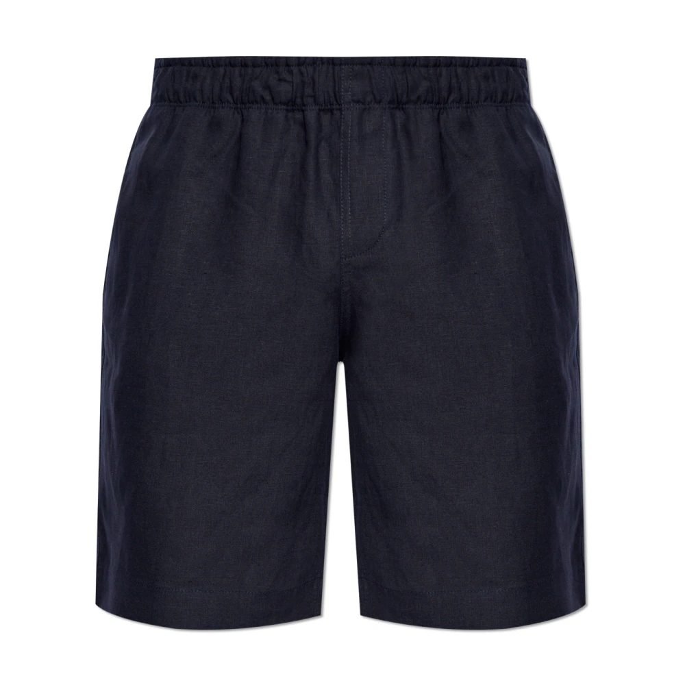Zadig & Voltaire Linnen shorts Blue Heren