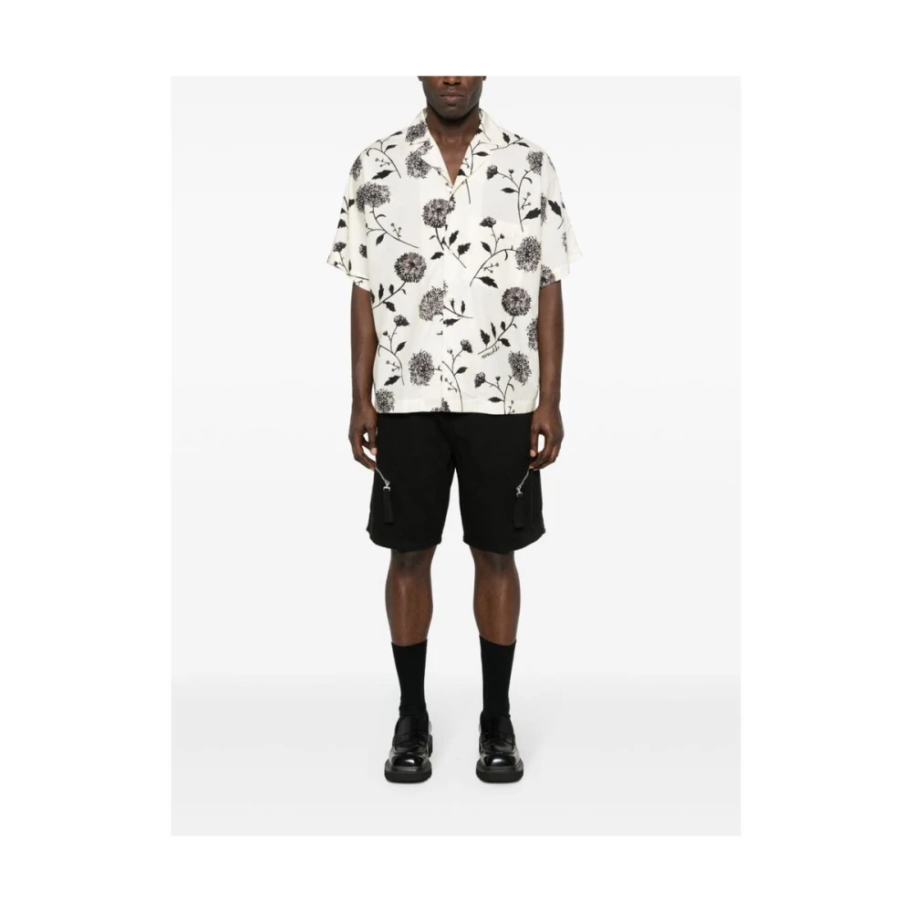 Jacquemus Zwarte Canvas Shorts Black Heren