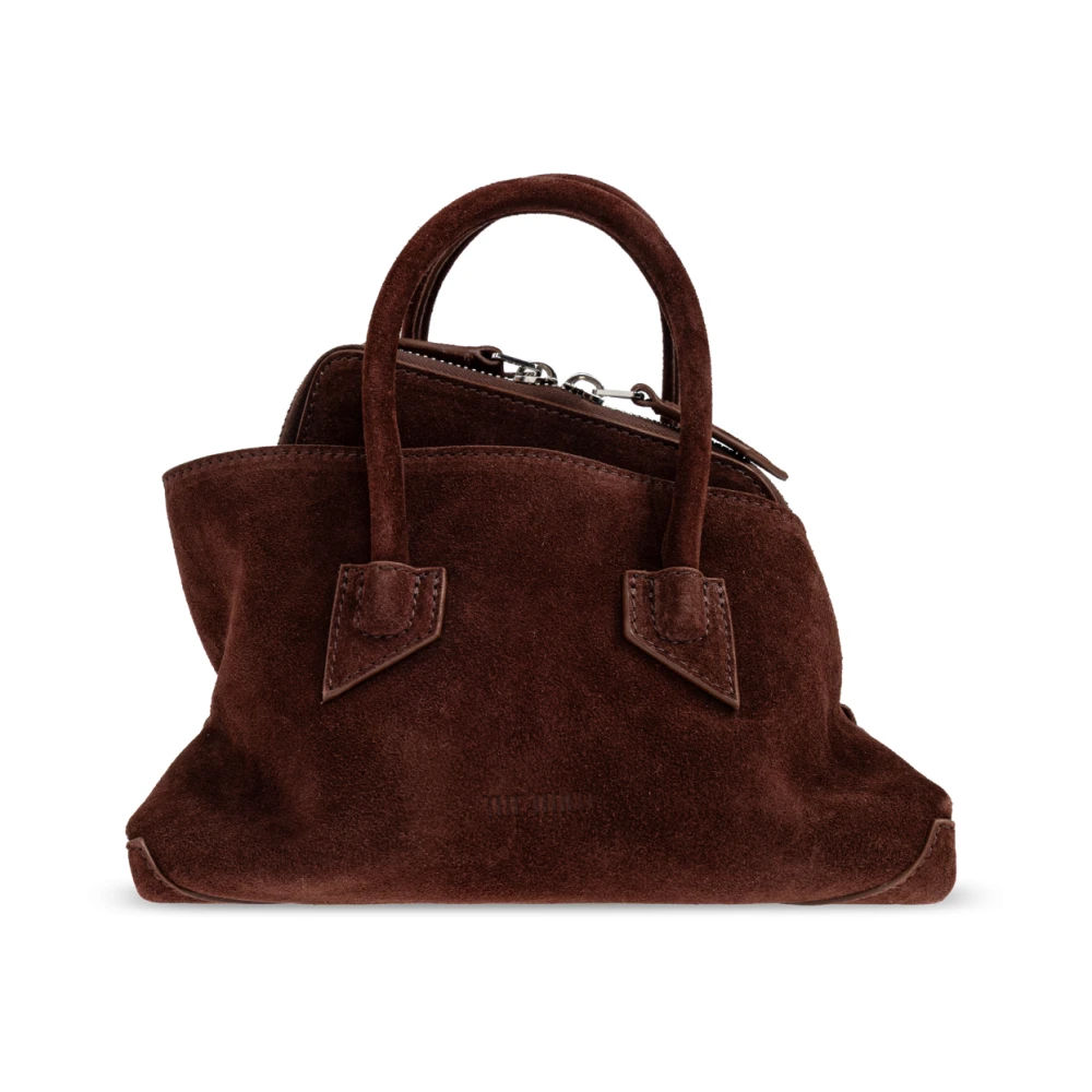 The Attico Brown Handbags, Female, One Size, La Passeggiata Mini Handbag