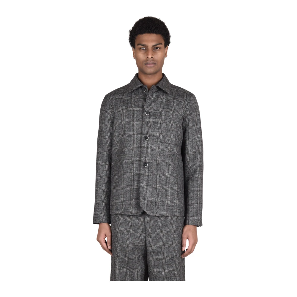 Barena Venezia Wollen Jas 100% WV Gray Heren