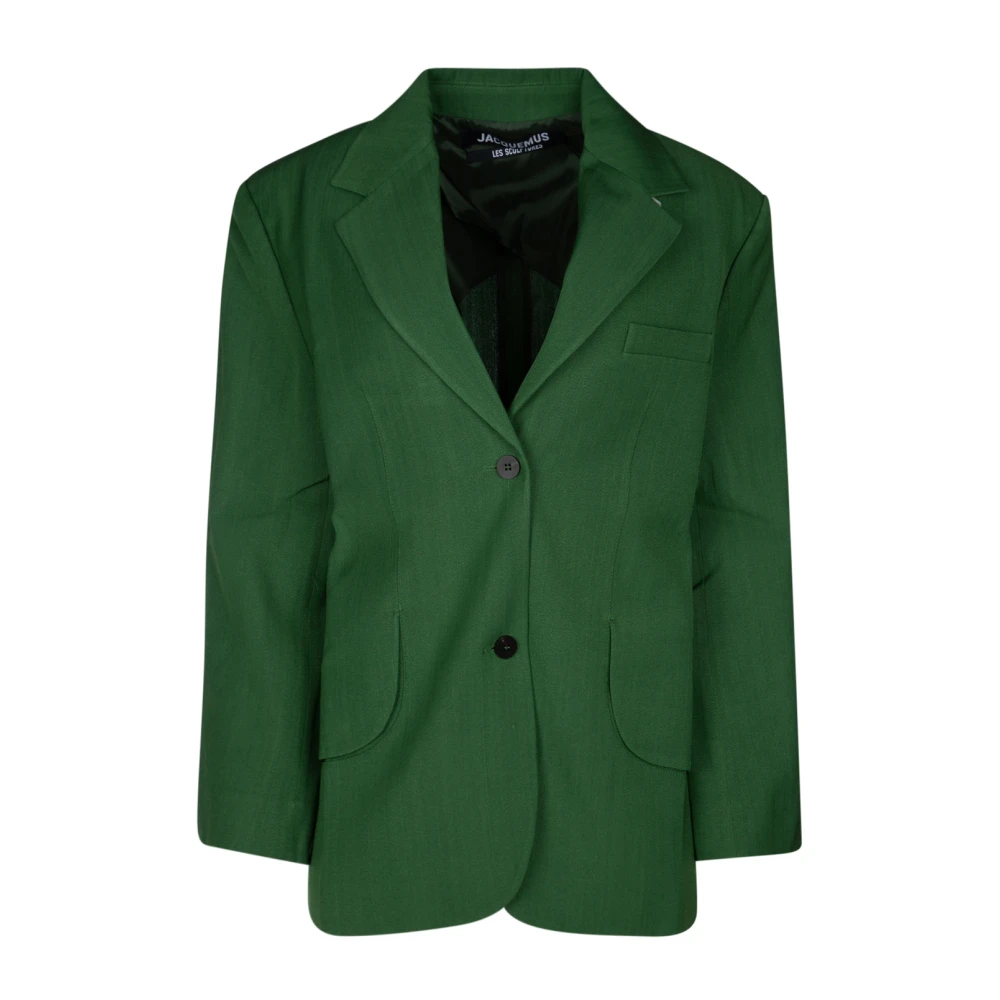 Jacquemus Green Giacca - Female - Blazers - 2XS - Jackets