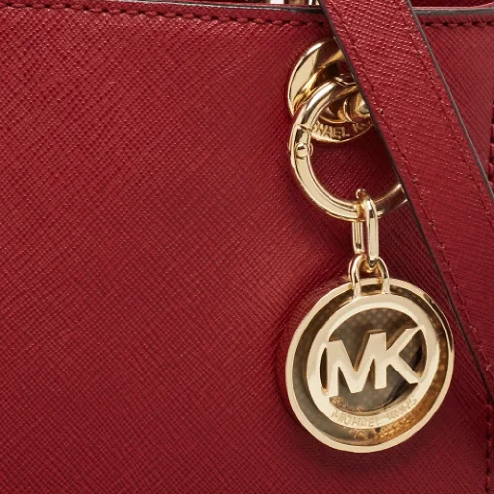 Michael Kors Pre-owned Leather handbags Red Dames