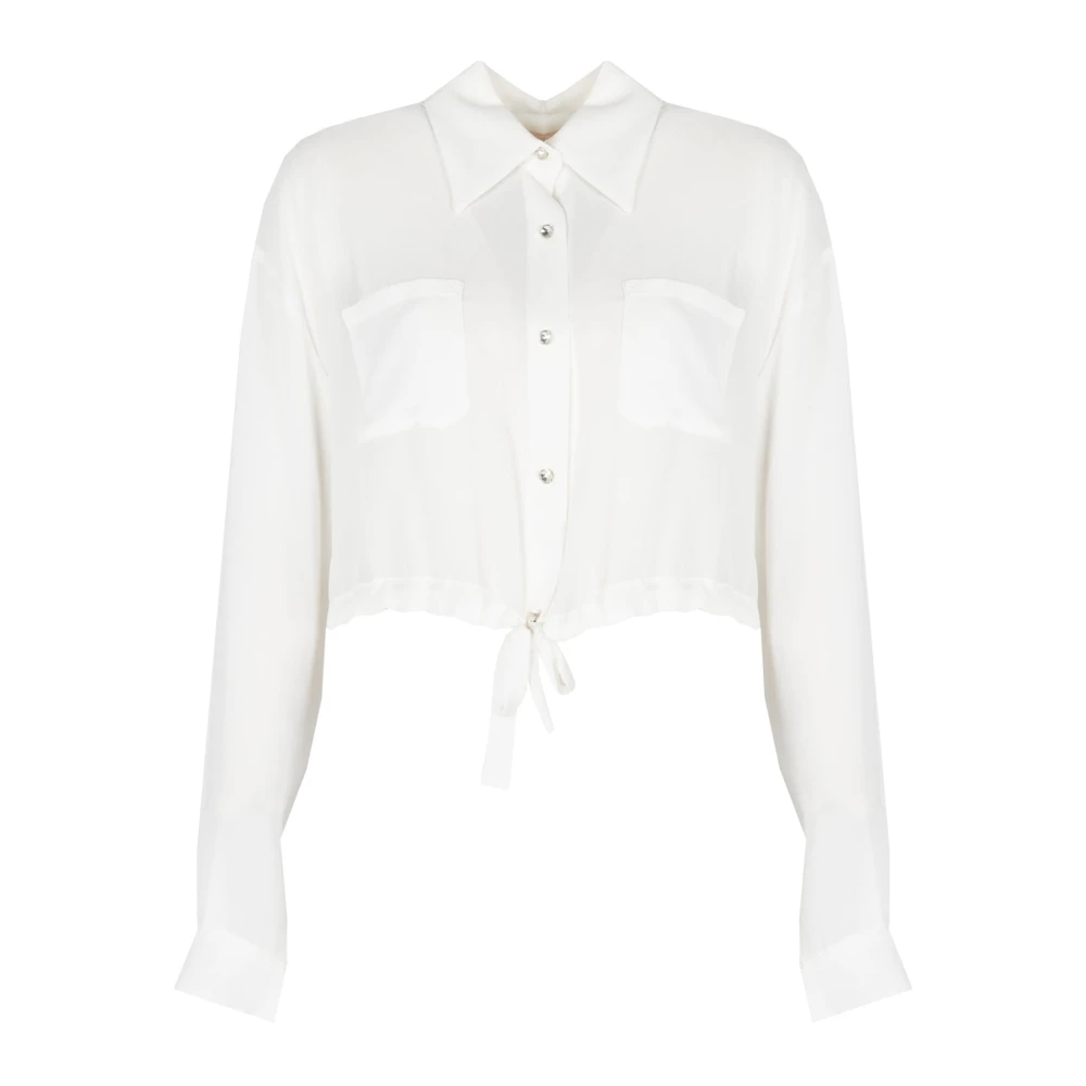 Liu Jo Elegante Blouse met Stijlvolle Details White Dames