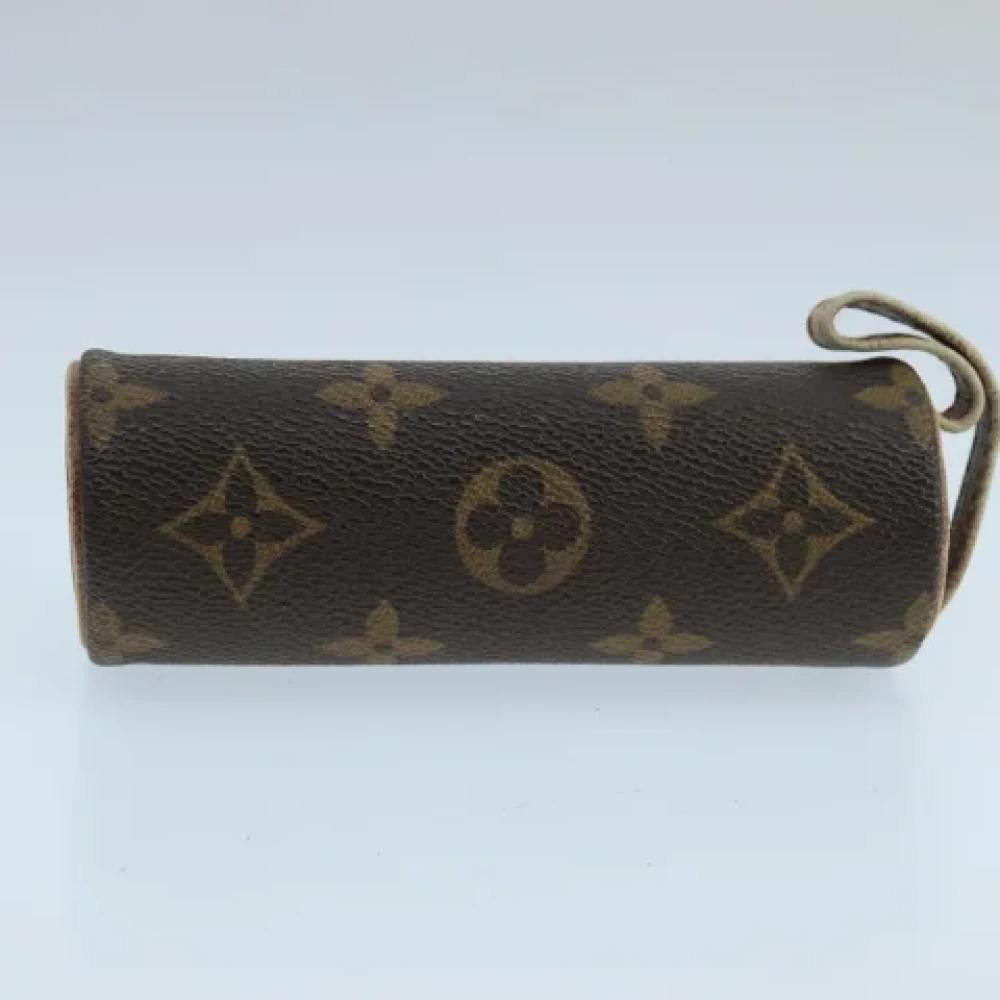Louis Vuitton Vintage Pre-owned Canvas clutches Brown Dames