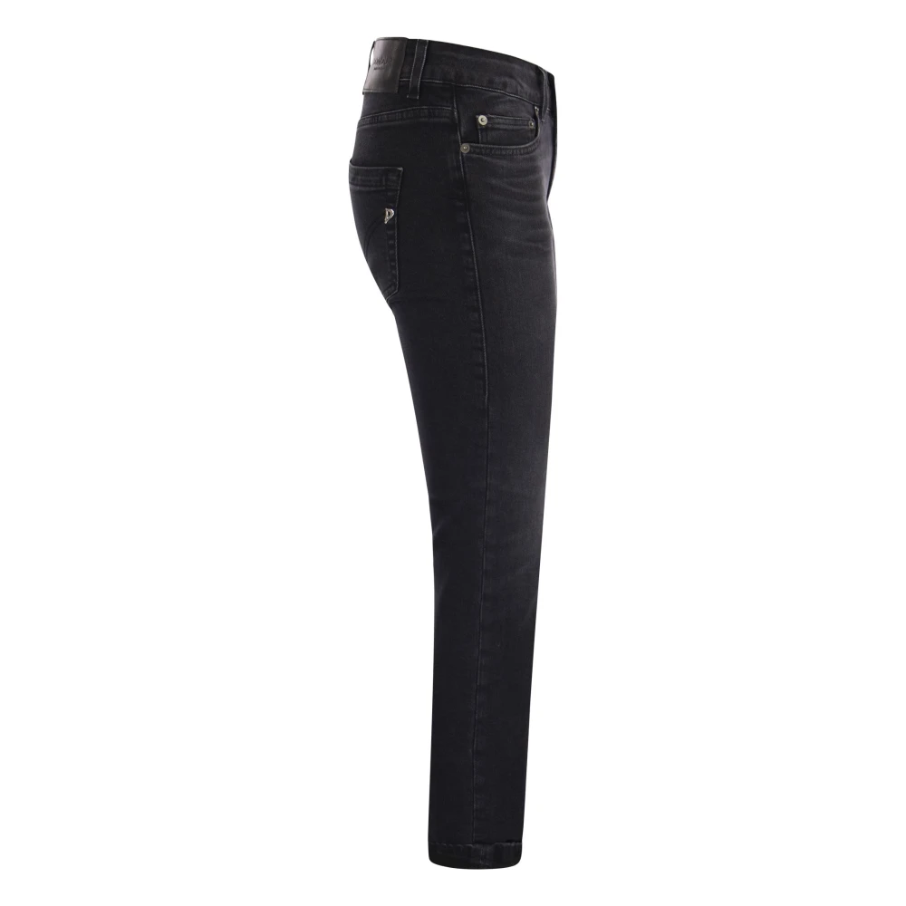 Dondup Monroe Skinny Jeans Black Dames