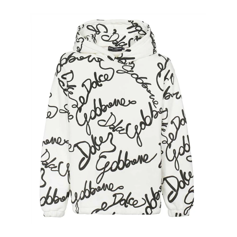 Dolce & Gabbana Sweatshirts White Heren