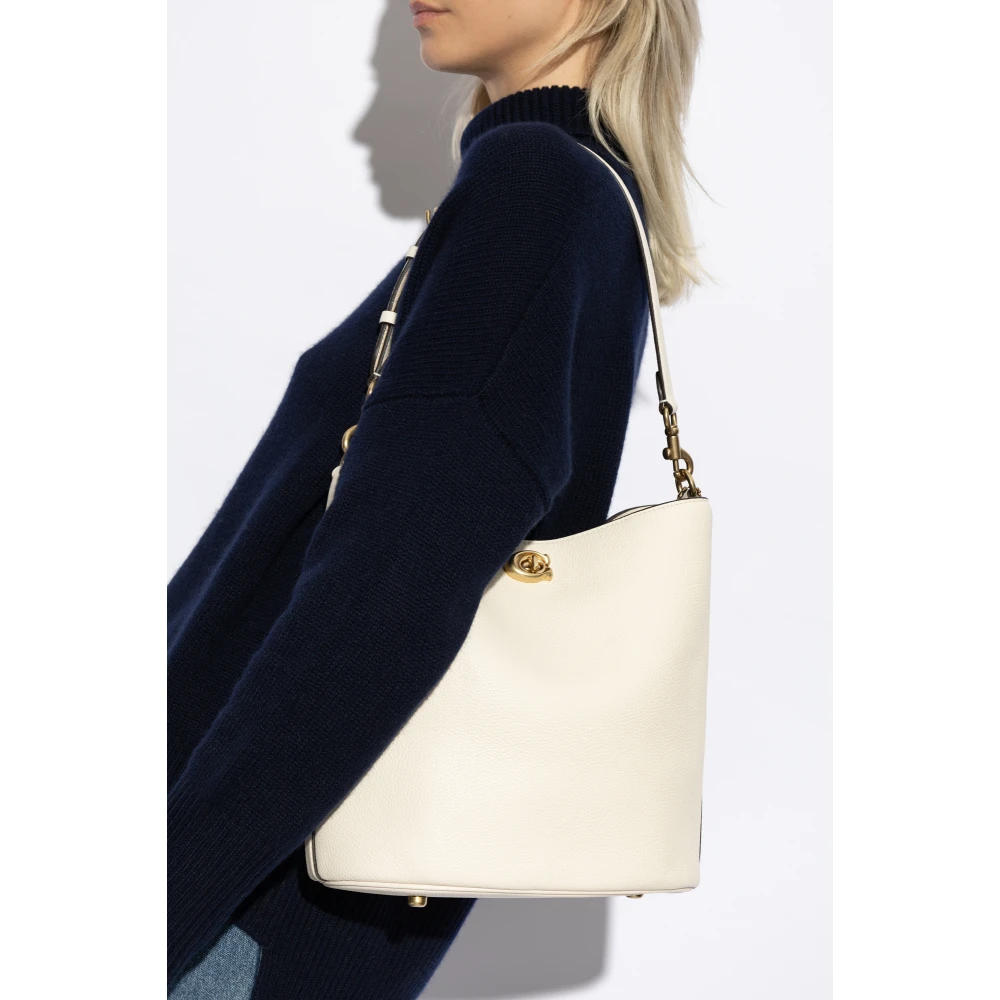 Coach Schoudertas Willow B Beige Dames