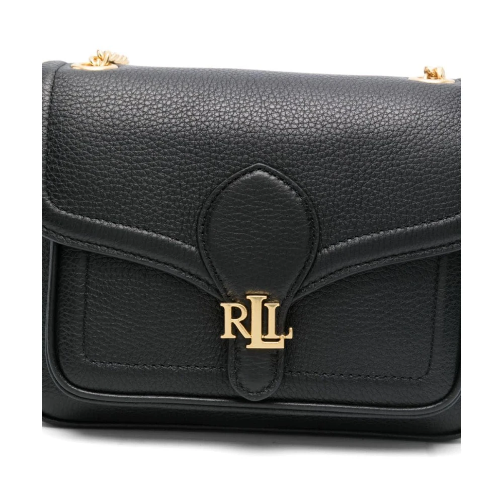 Ralph Lauren Bradley SM Schoudertas Black Dames