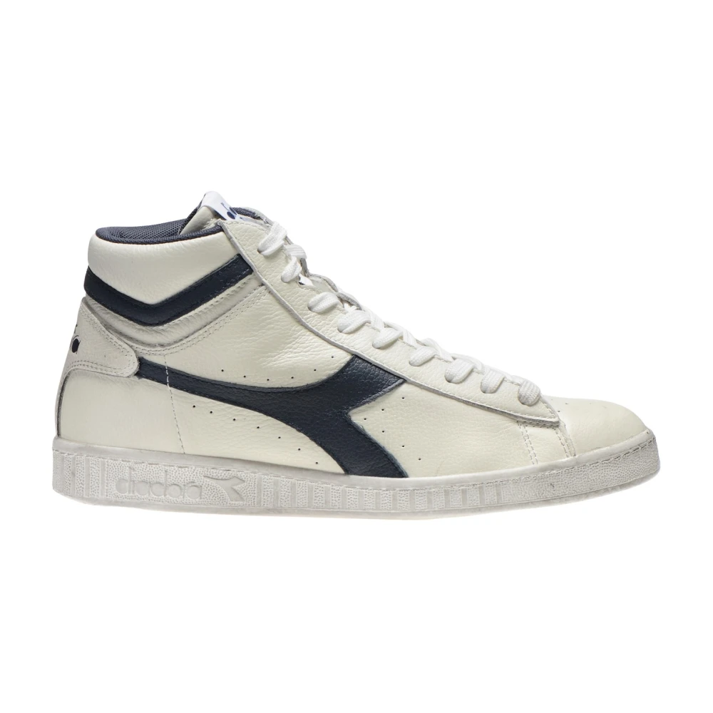 Diadora Game L High Waxed Dames Schoenen Grijs
