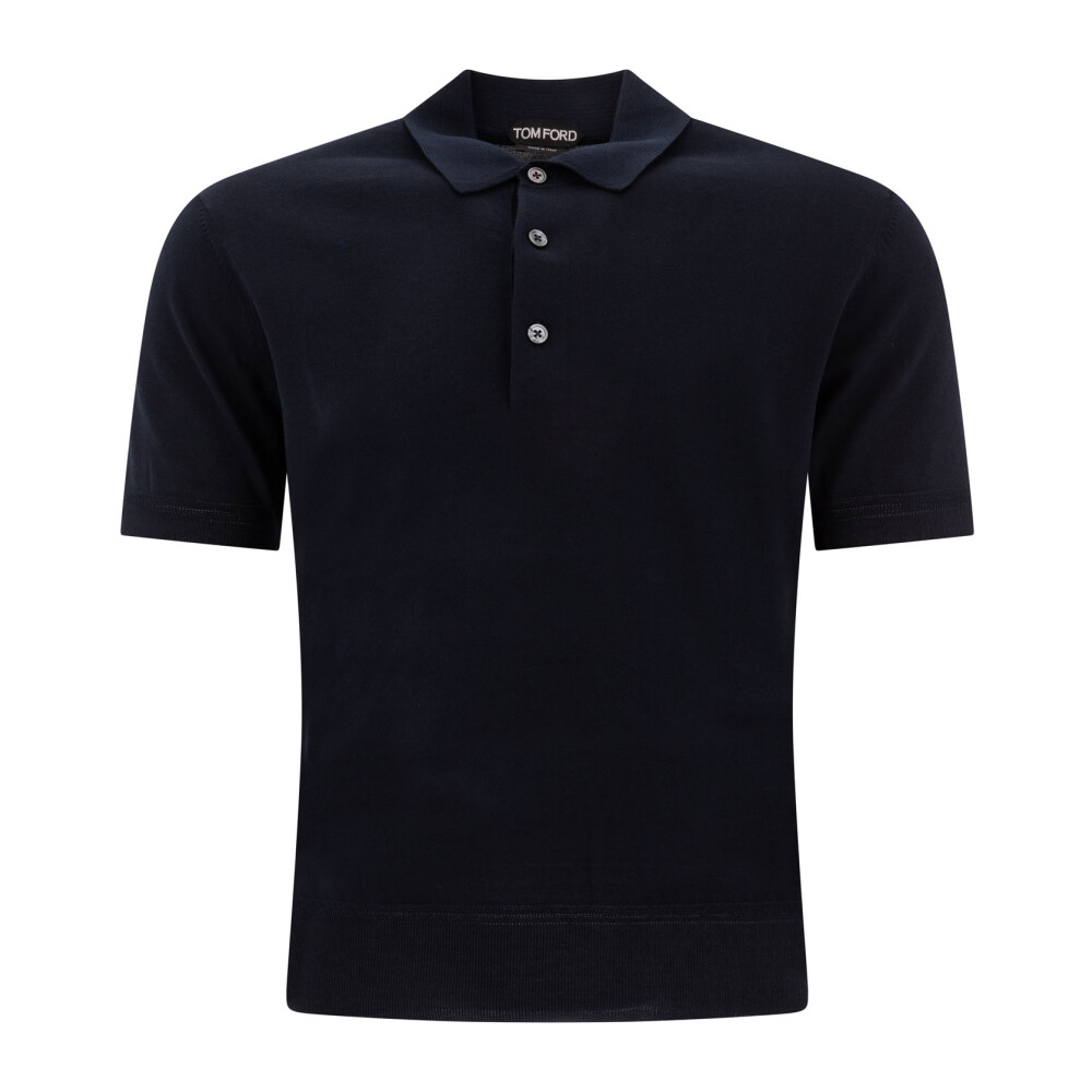 Tシャツ・カットソー TOM FORD Tom Ford T-shirts and Polos Black TOM FORD logo-print Silk T-shirt | Black | FARFETCH PL