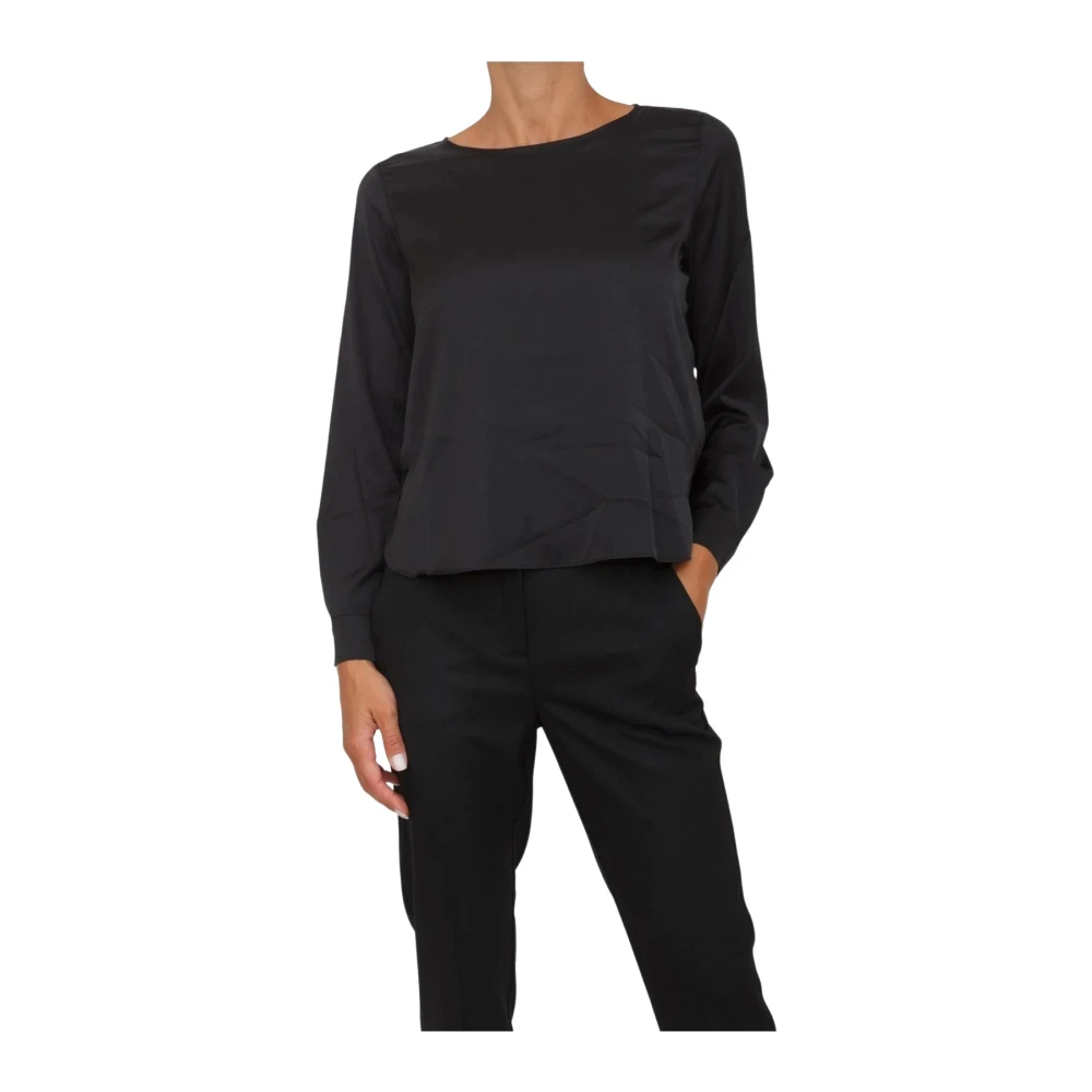 Emme Di Marella Women's Black Madera Blouse