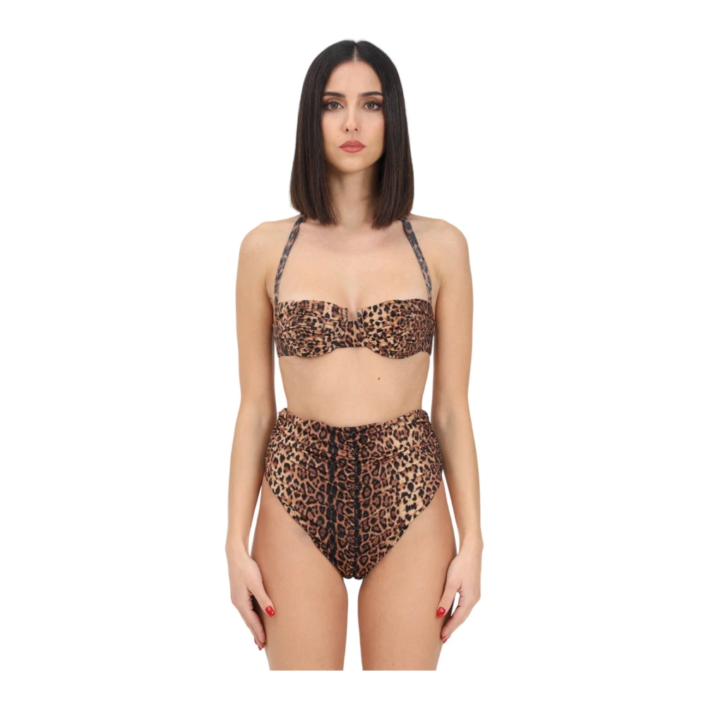 F**k Bikini 2-Delat Set Brown, Dam