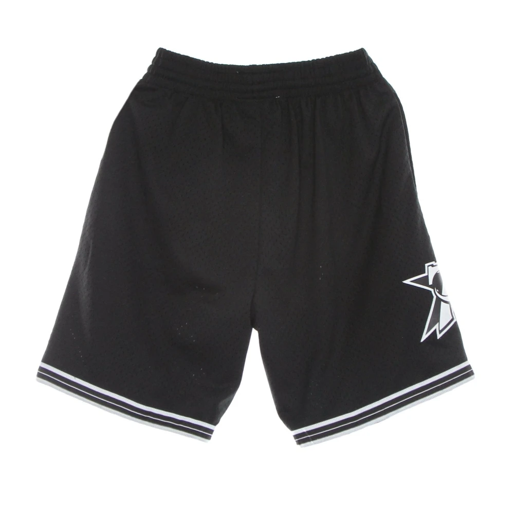 Mitchell & Ness NBA Swingman Basketball Shorts 76ers Celebration Black Heren
