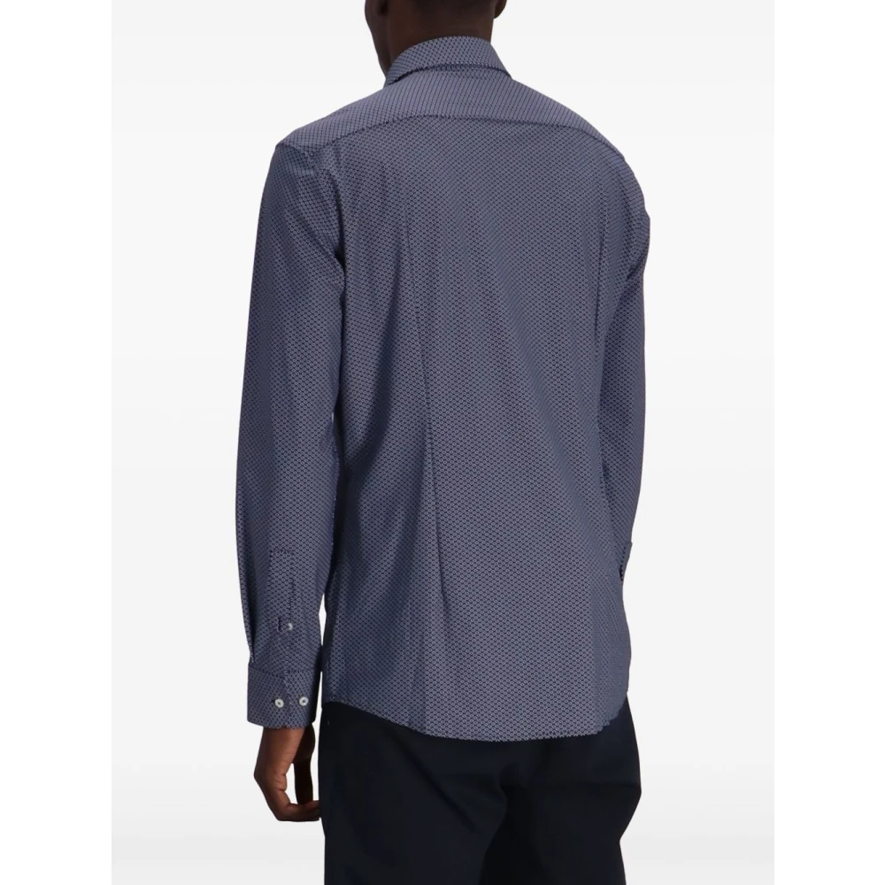 Hugo Boss Blauwe Casual Overhemden Blue Heren