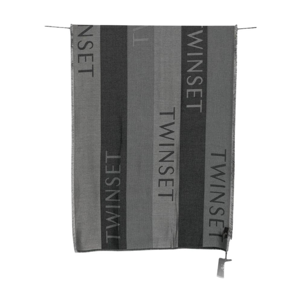 Twinset Donna Nero - Scarves - Accessories - One Size
