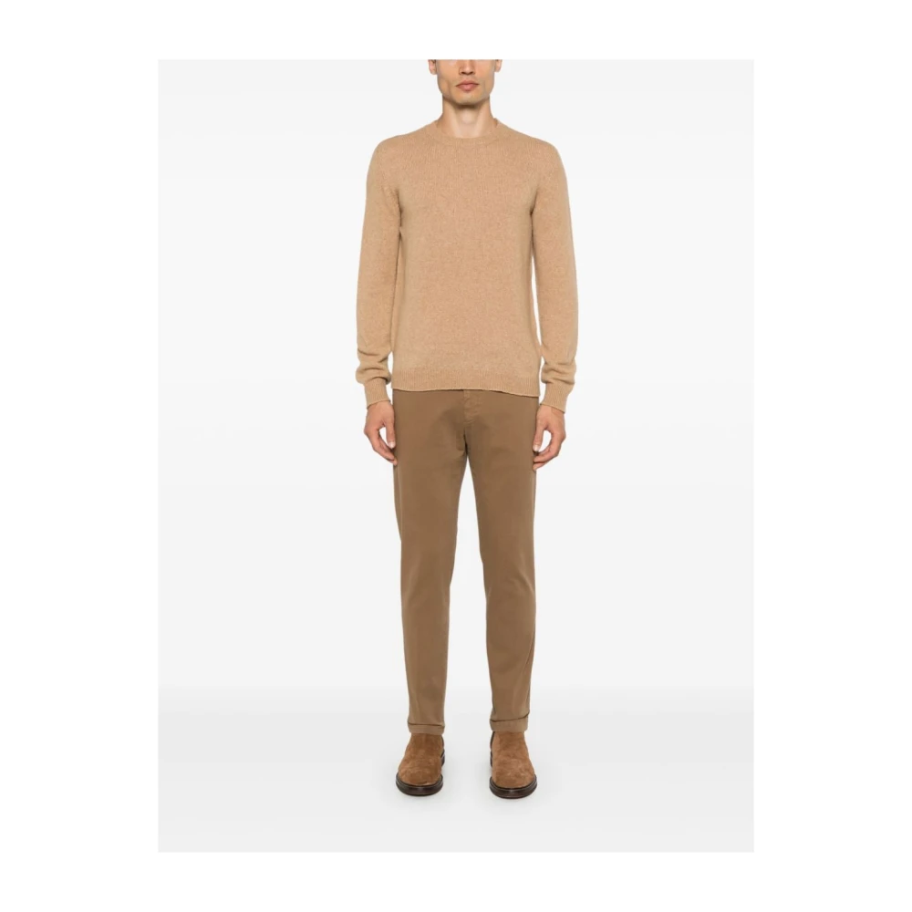 Roberto Collina Kameel Sweater Collectie Brown Heren