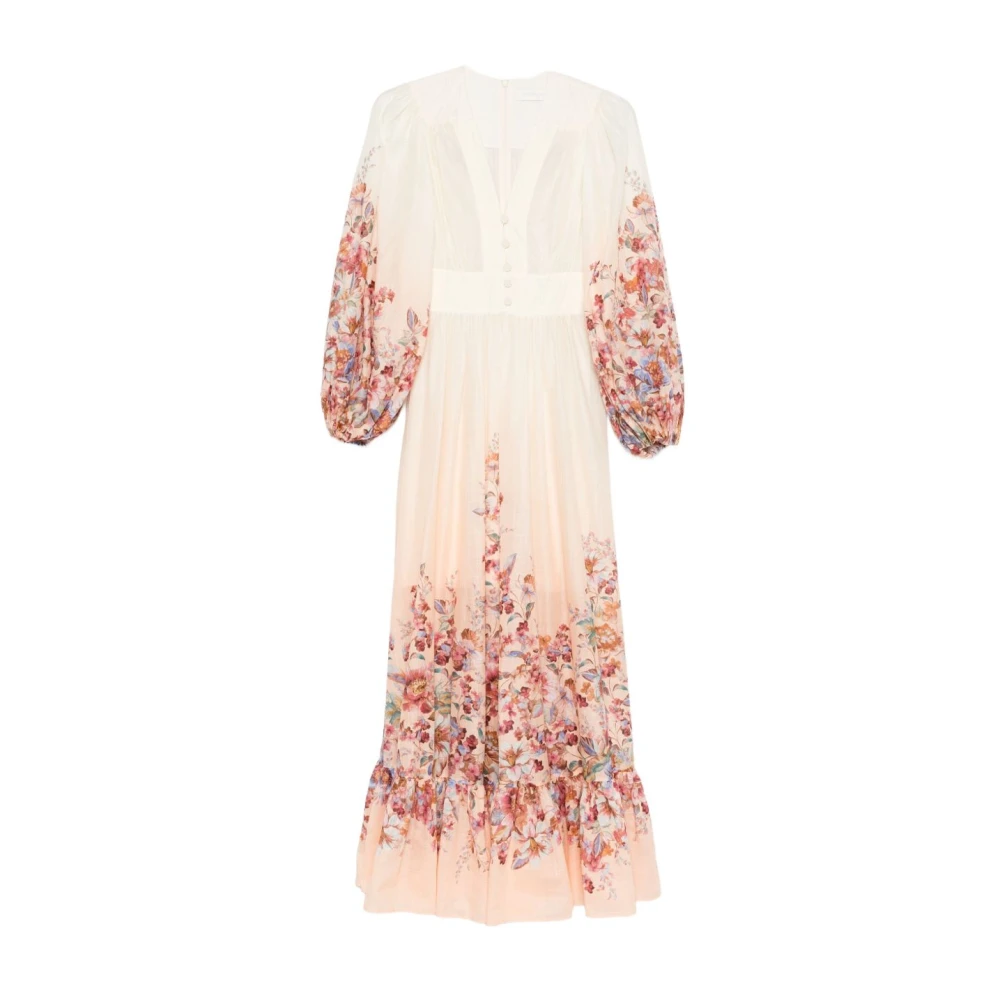 Zimmermann Women's Awaken Plunge Maxi Dress