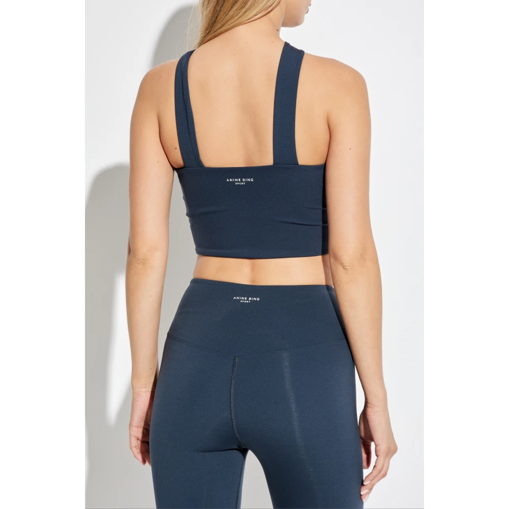 Anine Bing Sports Top Blue Dames
