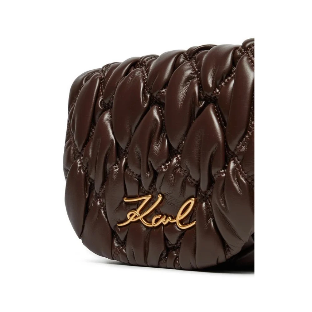 Karl Lagerfeld Crossbody Brown Dames