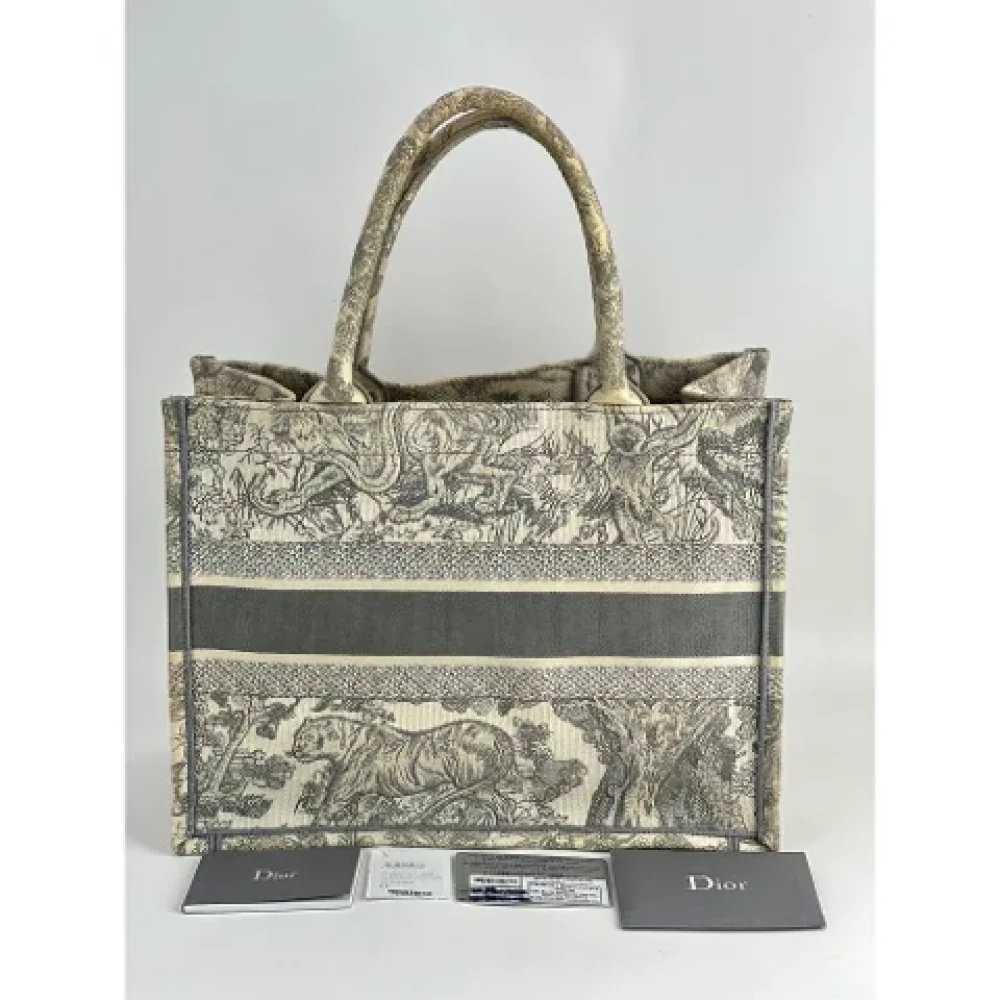 Dior Vintage Pre-owned Canvas dior-bags White Dames