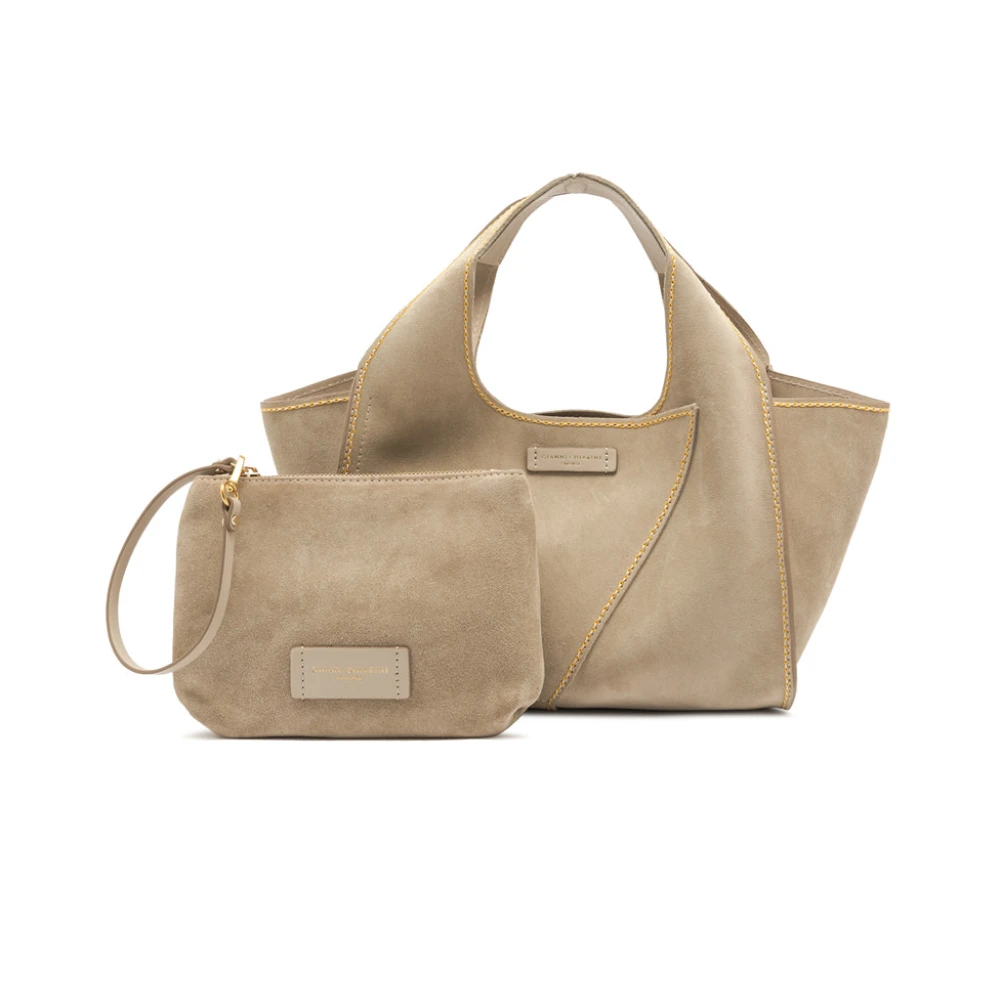 Gianni Chiarini Euforia Handväska Beige, Dam