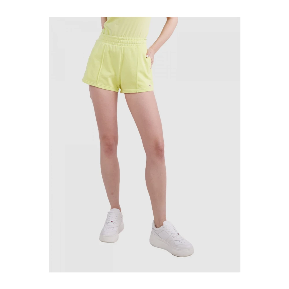 Tommy Jeans Short Shorts Yellow Dames