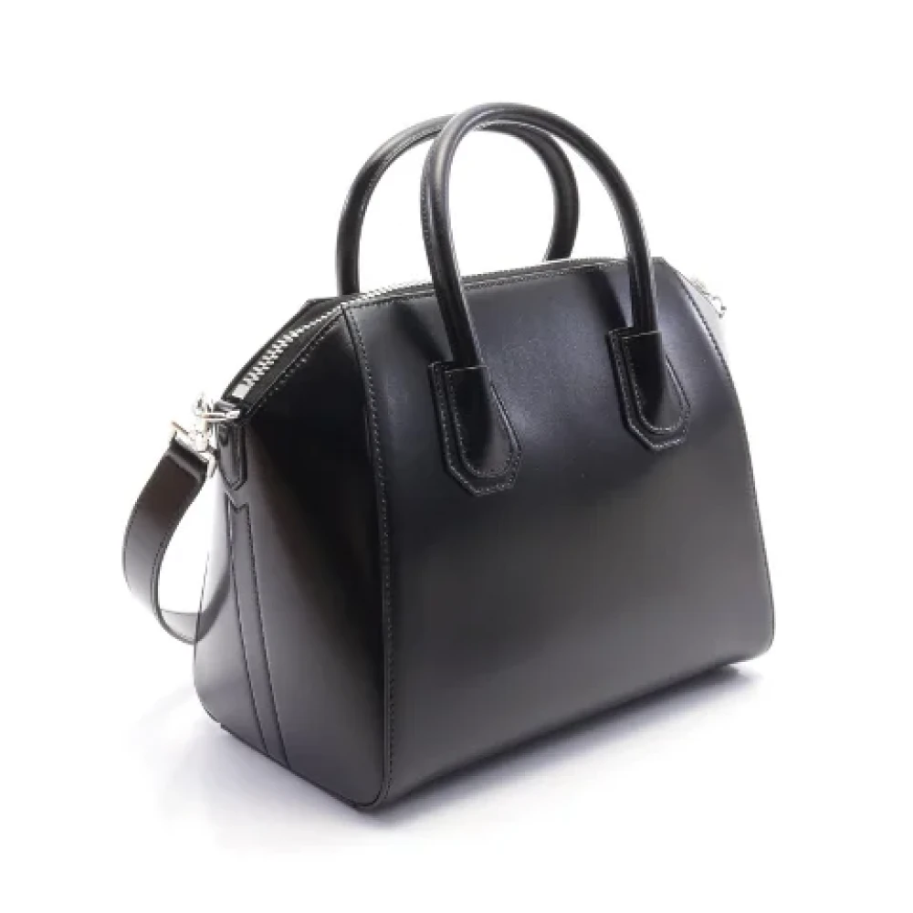 Givenchy Pre-owned Leather handbags Black Dames