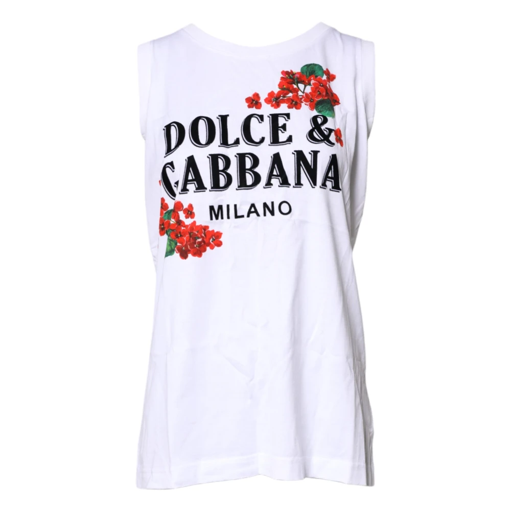 Tops > Sleeveless Tops - - Dolce & Gabbana - Modalova