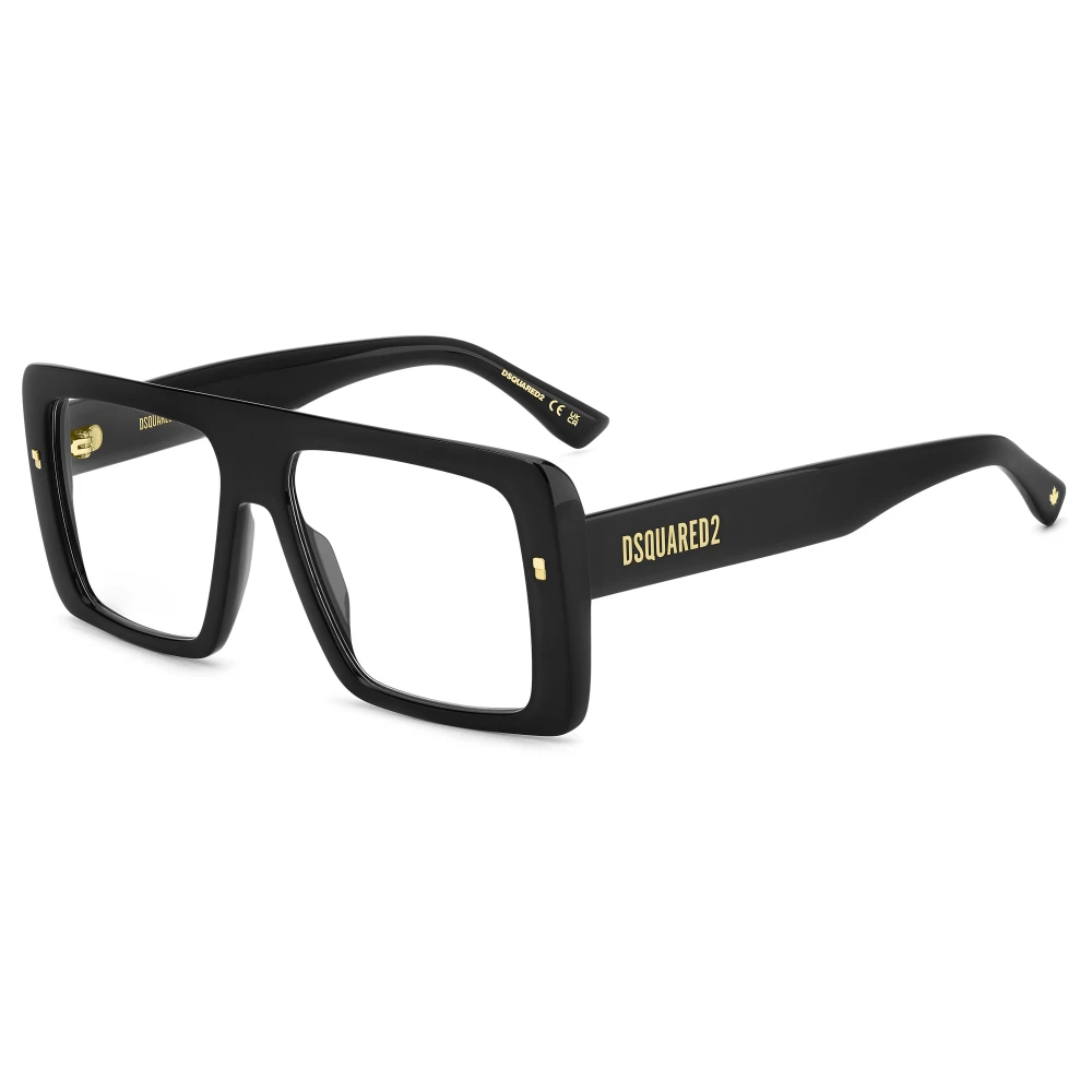 Dsquared2 Men's Black Glasses, 56 Mm, Fashion Eyeglasses Frame 807
