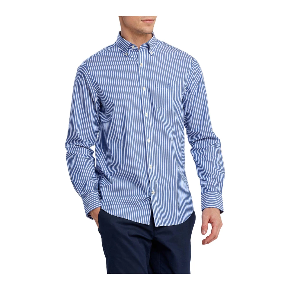 Gant Blouses Shirts Blue Heren