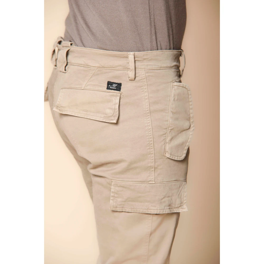 Mason's Cargo broek Bolivia regular fit Beige Heren
