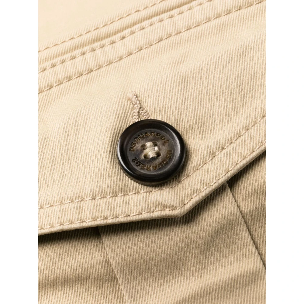Dsquared2 Cargo Stijl Beige Broek Beige Heren