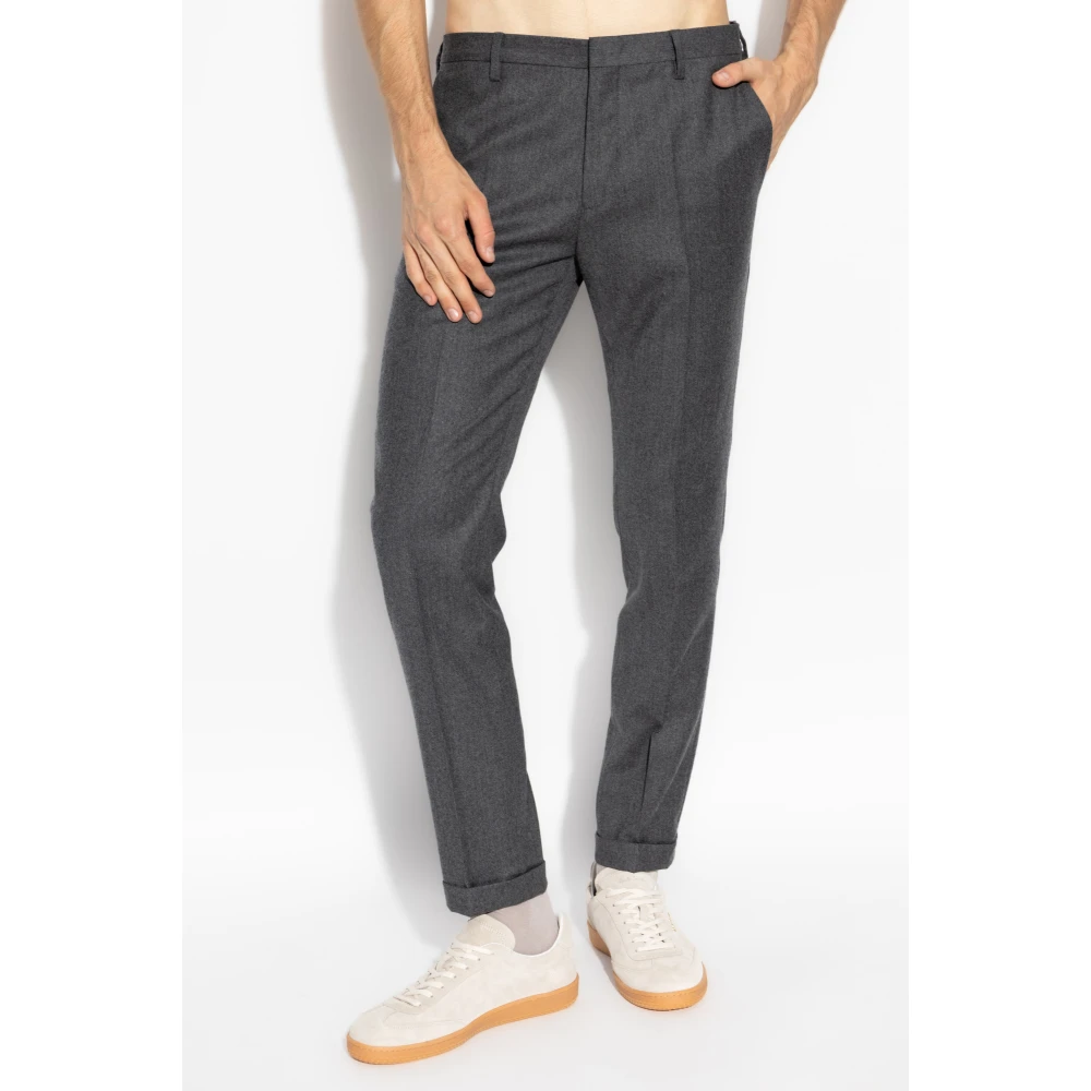 Paul Smith Broek met toelopende pijpen Gray Heren