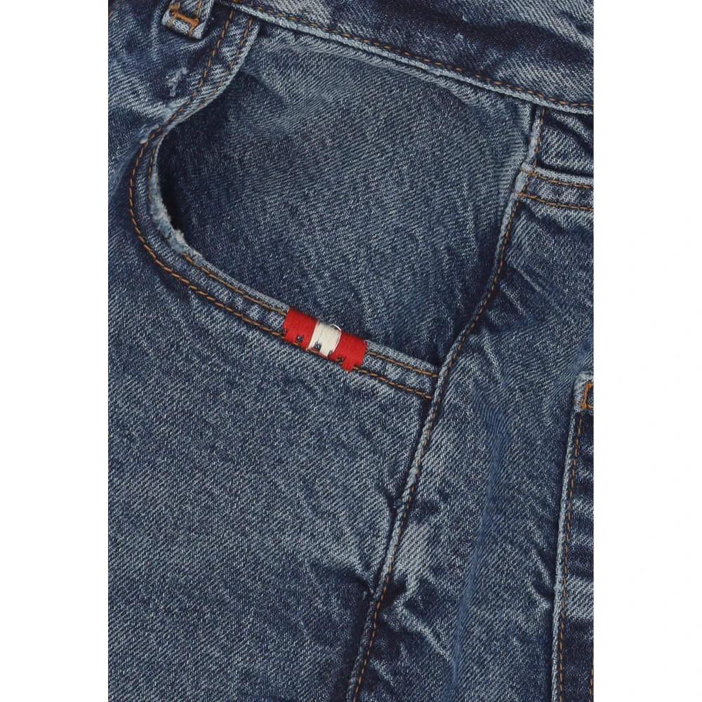 Amish Hoge taille ballonvormige jeans Blue Dames