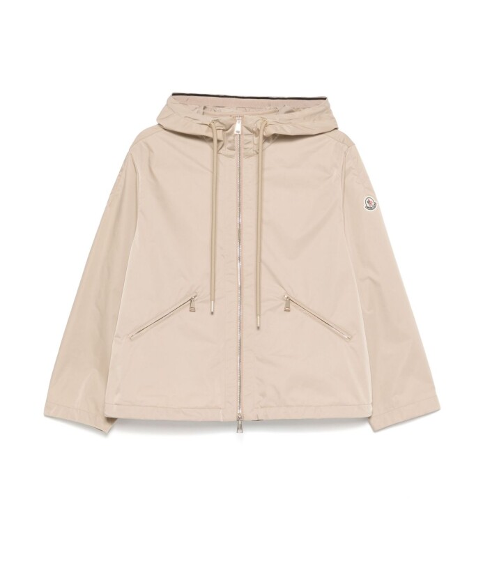 veste-a-capuche-beige-a-zip