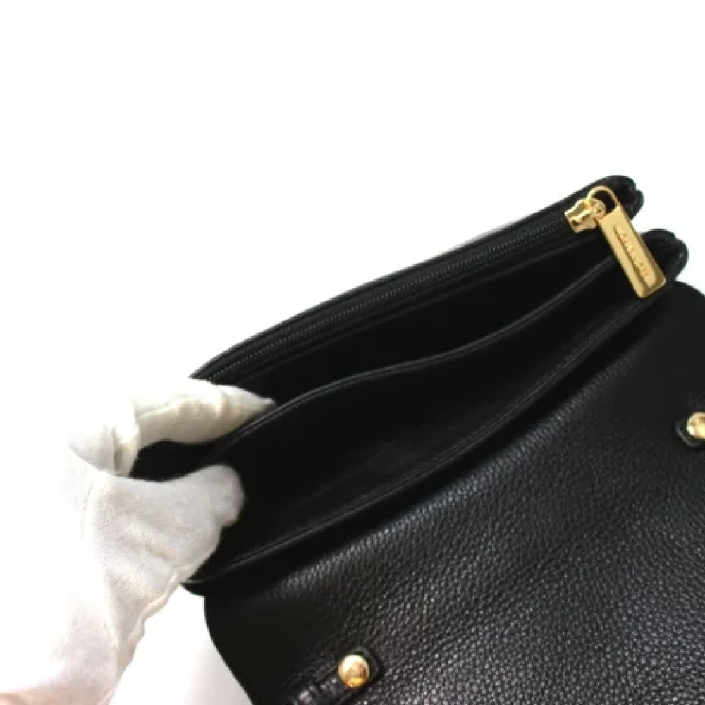 Michael Kors Pre-owned Leather shoulder-bags Black Dames