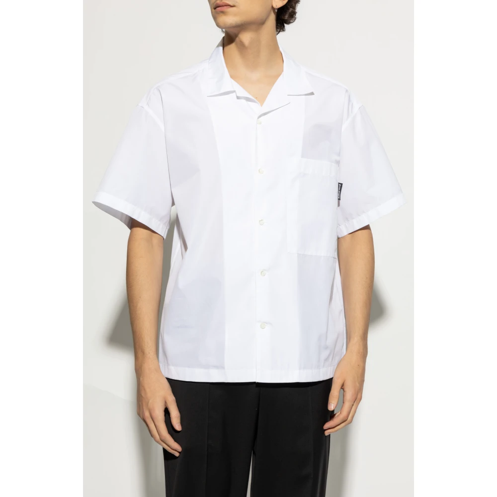 Palm Angels Overhemd met zak White Heren