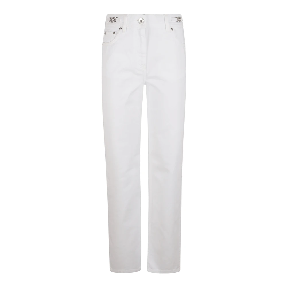Trousers > Straight Trousers - - Versace - Modalova