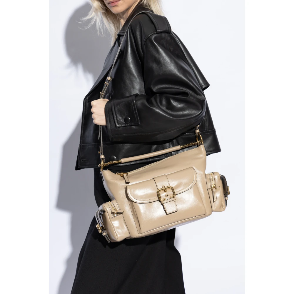 Chloé Schoudertas Camera Beige Dames