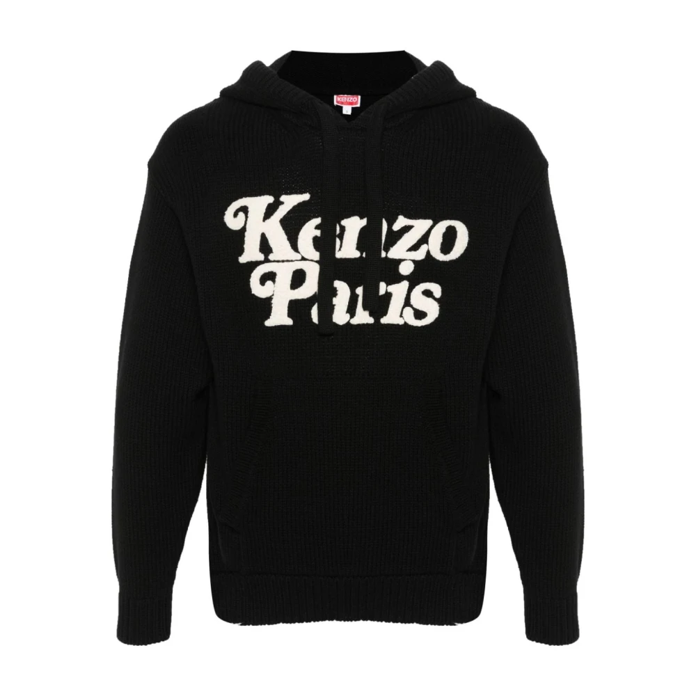 Kenzo Zwarte Sweatshirt Ss24 Herenmode Black Heren